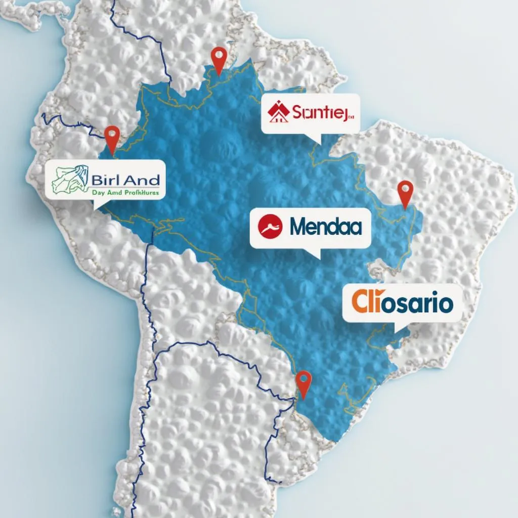 Mapa de ubicaciones de Antistaticsn en Argentina